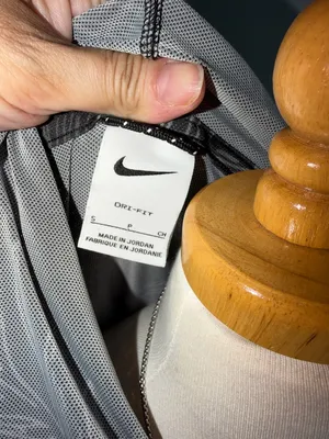 Nike oversized Black Gray Tropical Print Lightweight Hoodie thumbnail 6