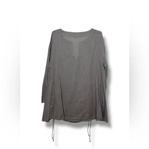 Free People Never Too Much Oversized Cotton Tunic Top XL thumbnail 8