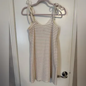 Madewell Striped Sleeveless Dress thumbnail 2