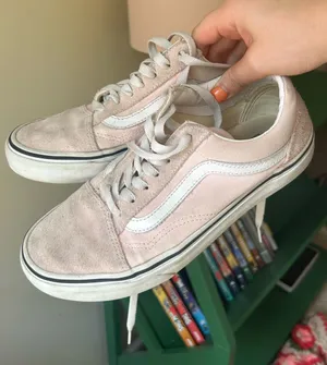 Light Pink Vans thumbnail 1