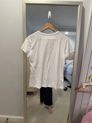 Banana Republic Classic Tee White Size L thumbnail 4
