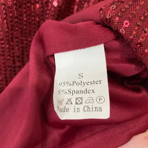 Women’s Sequin Spaghetti Strap Racerback Flowy Tank Maroon NWOT thumbnail 4