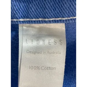 Lioness Miami Vice Women's High Rise Baggy Wide Leg Cargo Denim Jeans Pants Sz M thumbnail 6