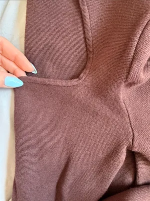 Abercrombie Brown Long Sleeve Bodysuit thumbnail 4