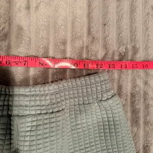 Sunkissed Coconut‎ Mint Green Waffle Knit "Sunkissed" Shorts Size Medium thumbnail 4