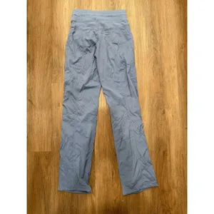 Lululemon Dance Studio Mid-Rise‎ Full Length Pant Blue LW5ENOR Size 0 thumbnail 2