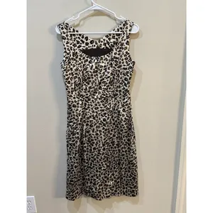 Bryan Bradley‎ Animal Print Silk Dress Size Sheath Size thumbnail 9
