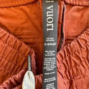 Vuori Vintage Ripstop Shorts Cinnamon Raw Hem Women's x-small Outdoor‎ cute thumbnail 6