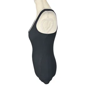 Active Basic Tank Top Womens Small‎ Black Ribbed Racerback Scoop Neck Stretch thumbnail 6