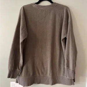 Aerie Split Hem Crewneck Sweatshirt thumbnail 4