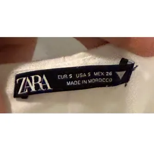 ZARA Gathered and Ruched Antique White Open Back Mini Dresses thumbnail 2