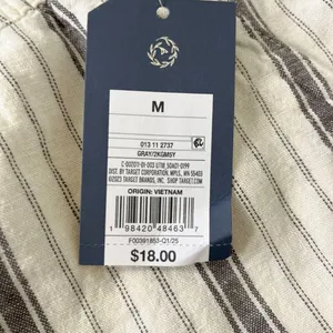 NWT Casual Striped Shorts Universal Thread Size M thumbnail 3
