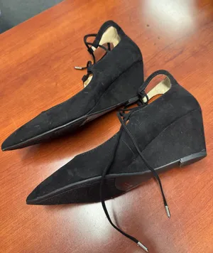 Marc fisher lace-up wedges size 8 // 082901 thumbnail 1