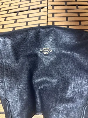 Coach Hallie black pebbled leather shoulder bag thumbnail 3