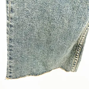 Motel Denim Womens Blue Distressed Raw Waist Low Rise Y2K Flare Jeans Size 31/S thumbnail 7