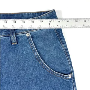 Banana Republic Mid-Rise Barrel Jean‎ 33/16 Medium Wash Casual Chic Minimalist thumbnail 8