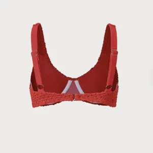 Berlook Red Crochet V-neck Underwire Bikini SET 1130 thumbnail 8