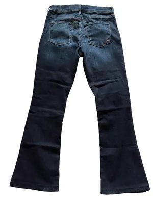 Express Mia Slim Flare Mid Rise Jeans Size 8 thumbnail 3