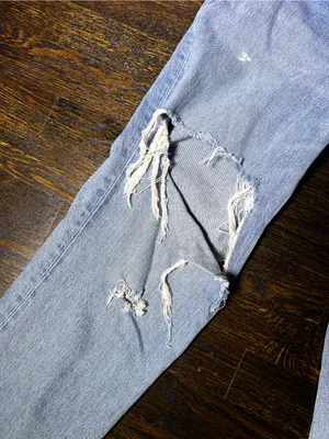 Abercrombie & Fitch The ‘90s Straight Ultra High Rise Light Wash Denim Jean 26/2 thumbnail 5