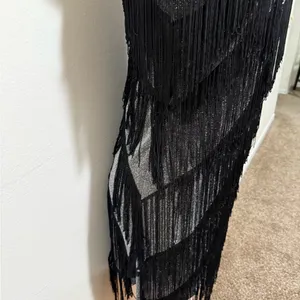 Flapper Costume woman dress size XL with accessories pictured halloween dress up thumbnail 3