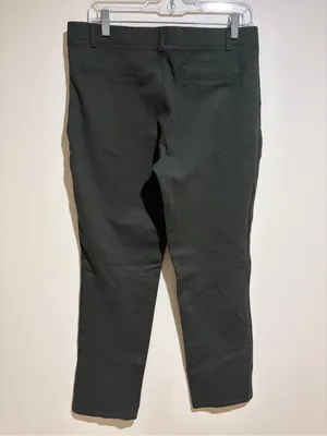 Quince Ultra-Stretch Ponte Straight Leg Pants Olive Green Size Large thumbnail 11