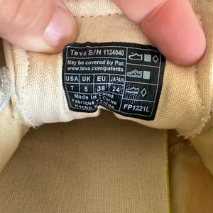 Teva Canyonview Low RP Women 7 Cream Tan Outdoor Hiking Sneakers 1124040 thumbnail 6