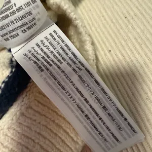 Abercrombie & Fitch Blue and White Crew Neck Sweater Dress Small thumbnail 6