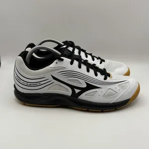 Mizuno Women's Cyclone Speed 3 Volleyball Shoe Size 9.5‎ New White/Black thumbnail 3