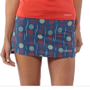 Patagonia Nine Trail Running Skirt Skort with built in Shorts Size Large thumbnail 1