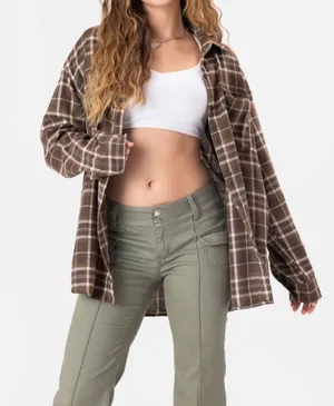 Adika plaid shirt thumbnail 1
