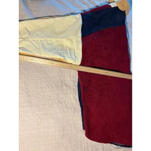Davi & Dani Colorblock Corduroy Shirt Jacket Oversized Patchwork Shacket Small thumbnail 6