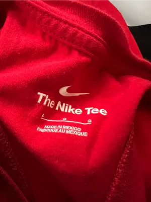 Nike Red Athletic Tank with UGA and Swoosh thumbnail 6