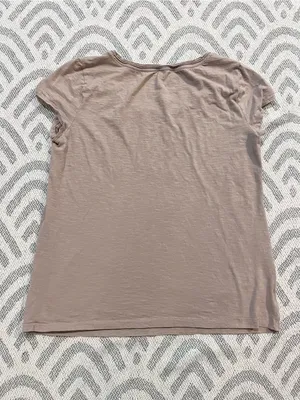 Loft / Ann Taylor Tan Shirt XL thumbnail 3
