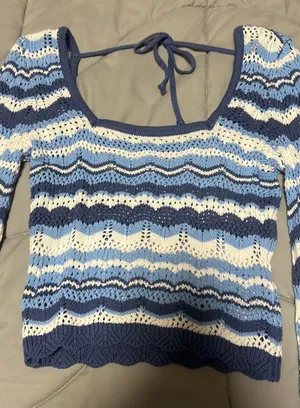 Hollister Crochet Longsleeve Top thumbnail 1