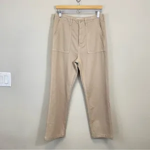 Aritzia DENIM FORUM The '90s Utility Hi-Rise‎ Loose Jean Humus Beige Size 29 thumbnail 4