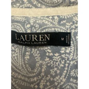 Lauren Ralph Lauren paisley print pajama set. Size: M thumbnail 6