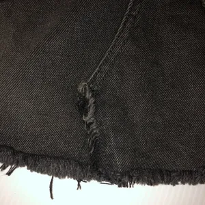 We the Free Size 27‎ Black denim distressed, vintage inspired, mini skirt. thumbnail 7