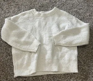 Women’s white Sonoma sweater thumbnail 1