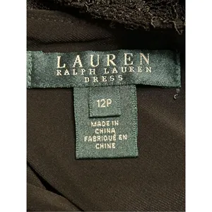 Lauren Ralph Lauren Black Lace Women’s Dress SZ-12P (8647) thumbnail 6