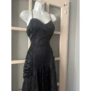 Gunne Sax By Jessica McClintock high low Lace Dress thumbnail 4