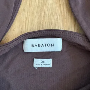 Babaton Long Sleeve Bodysuit Contour Size XS Brown thumbnail 3