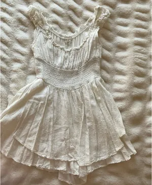 Urban outfitters white romper thumbnail 1