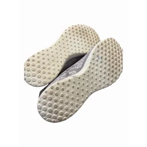 Skechers Memory Foam Women Floral Knit SlipOn Ballet Flats Comfort Lavender Grey thumbnail 4