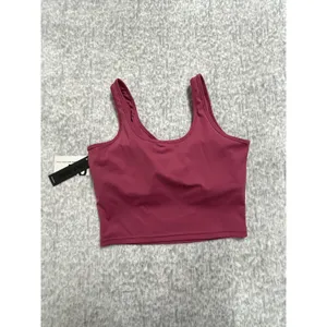 Gold hinge Lined Bra Tank Raspberry Pink XL GH216RSP New With‎ Tags thumbnail 5