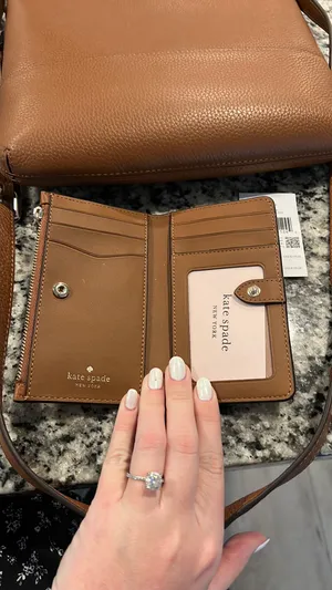 Kate Spade NWT CORA CROSSBODY WARM GINGER AND WALLET SET thumbnail 5