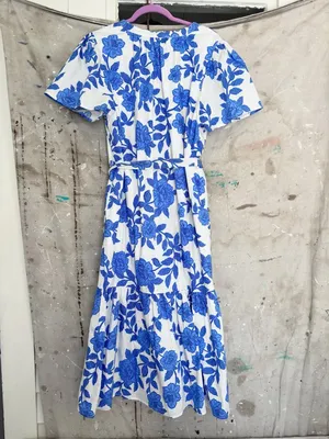 Baltic Born Lydie Button Midi Shirt Dress thumbnail 8