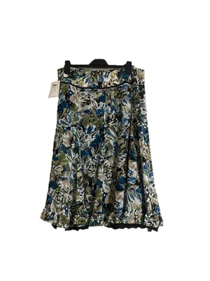 Emma & James Skirt Sz 14 Floral A-Line Midi Ruffle Lace Detail Feminine Flowy thumbnail 2