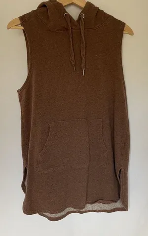 BDG women's size M fleece vest hooded cotton trendy boho‎ top casual comfortable thumbnail 1