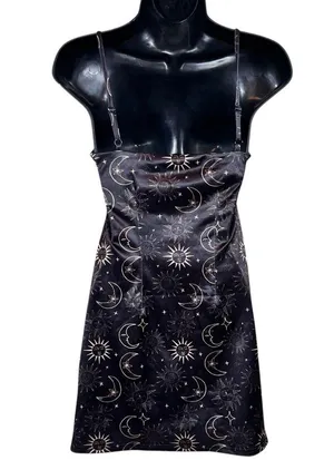Urban Outfitters Celestial Moon & Sun Mini Slip Dress thumbnail 10