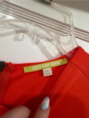 Gianni Bini Bright Red Short Sleeve Dress​ thumbnail 2
